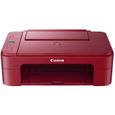 Imprimante multifonction Canon PIXMA TS3352 - Rouge - WiFi - Écran LCD 8 cm - 4800 x 1200 PPP-0