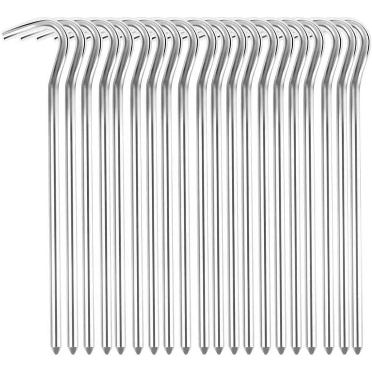 4 Tringles De Tente Télescopiques Joparri - Aluminium Réglable 87-234cm Pour Auvents Et Tentes
