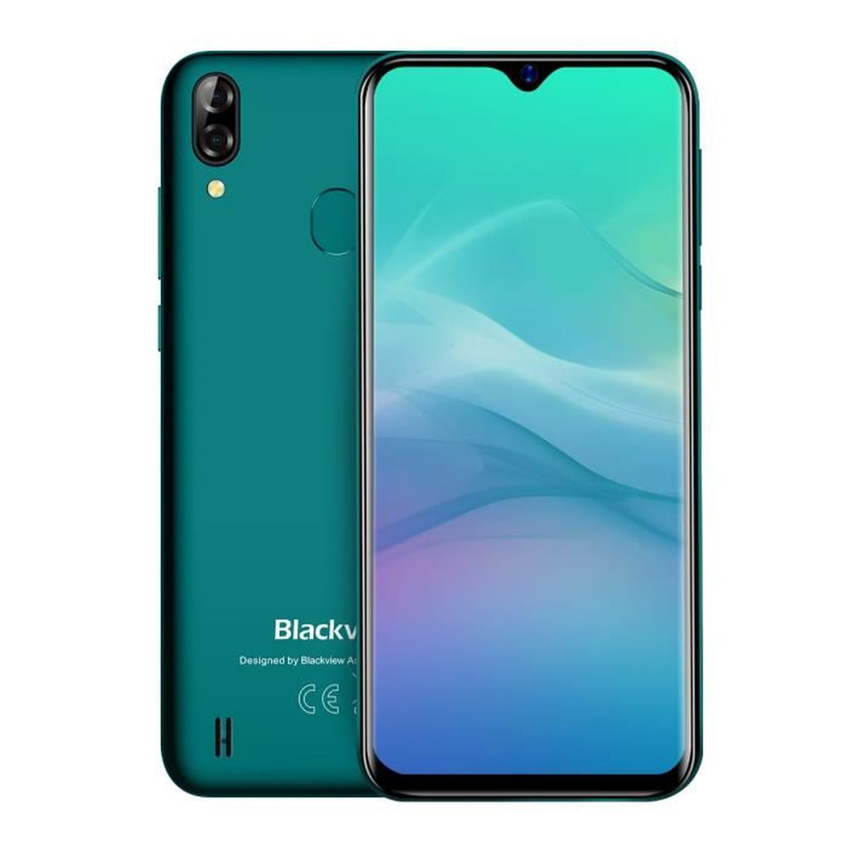 Écran Waterdrop 6. Téléphone Portable 4G Blackview A60 Pro Smartphone Débloqué 
