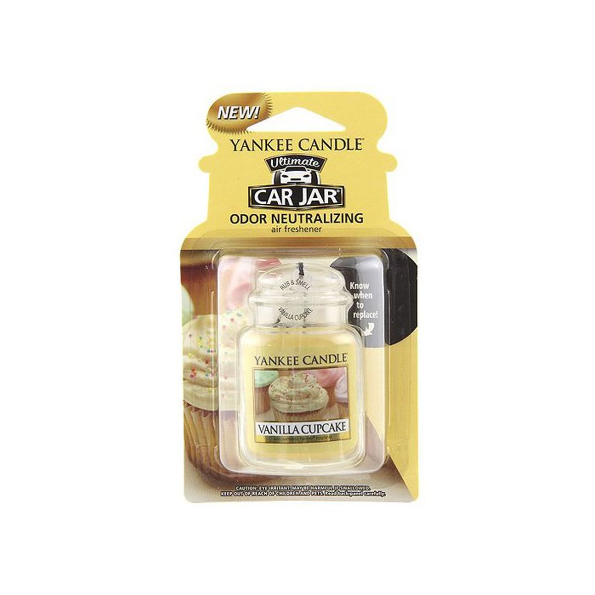 Parfum De Voiture Car Jar Gateau Vanille Yankee Candle Achat