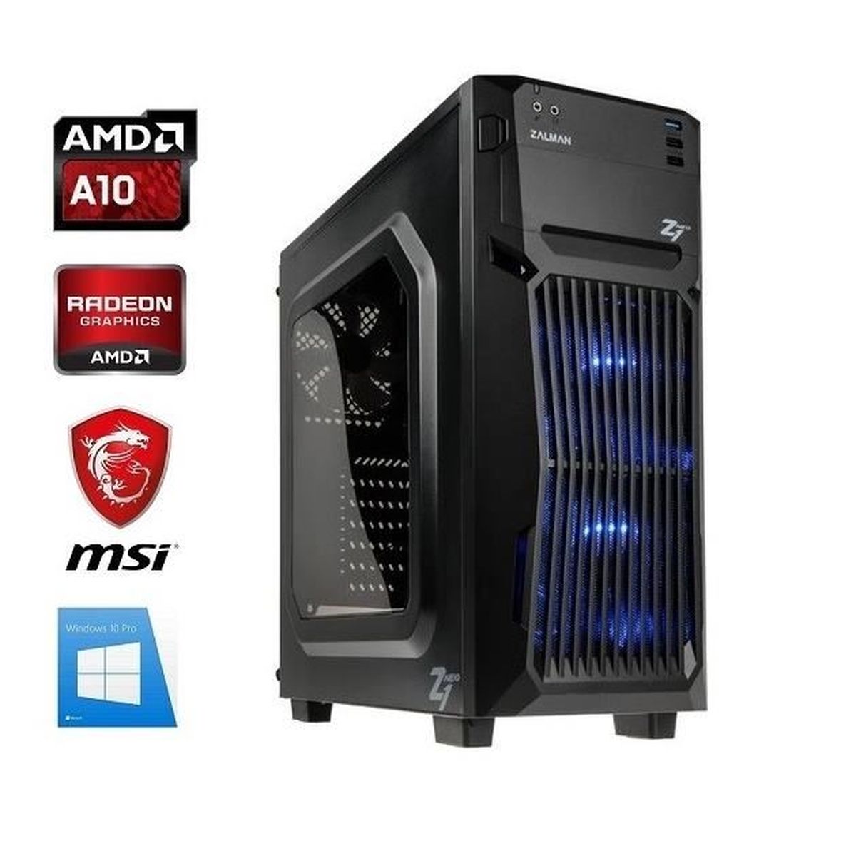 PC Gamer AMD A10-9700 - Radeon R7 séries