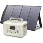 Générateur solaire ALLPOWERS R600, batterie LiFePO4 299WH 600W (crête 1200W) centrale électrique portable avec panneau solaire 200W