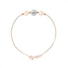 3908 Bracelet - LOVA - LOLA VAN DER KEEN - Véritable Perle d'Eau Douce - Argent Massif 925 - 18 cm