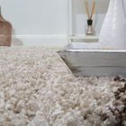 PHC Tapis Shaggy Poils Hauts Longs Doux Motifs Géométriques Différents Coloris [120x170 cm, Brun]