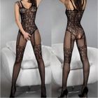 VOLIBEAR nuisette ouvert combinaison catsuit collant sexy lingerie résille maille overall