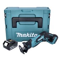 Makita DJR 185 T1J Scie sabre récipro sans fil 18 V + 1x Batterie 5,0 Ah + Coffret Makpac - sans chargeur