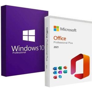 SYSTÈME D'EXPLOITATION SUPER Pack Windows 10 Pro + Office 2021 Pro / la l