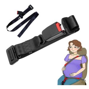 Ceinture de sécurité de grossesse, ceinture de grossesse pour voiture,  confort et sécurité pour les femmes enceintes ventre et - Cdiscount  Bricolage