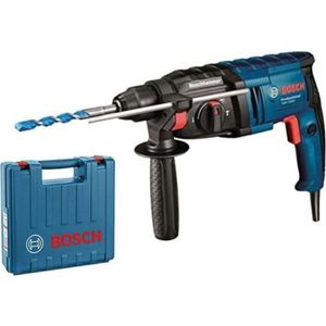 Marteau Perforateur SDSplus BOSCH 1.6 Joules 650W GBH 2000 + Coffret Empilable