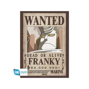 Poster One Piece Wanted Zoro Wano GB Eye | 52x38cm | Prime 1.111.000.000 Berrys | Impression Haute Qualité