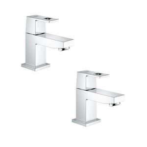 ROBINETTERIE SDB GROHE Mitigeur lave main eau froide Eurocube Taille XS