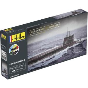 Revell Model Set- Revell 65154 Maquette de sous-Marin Allemand Type VII  C/41, échelle 1/93 German Submarine, Multicolore