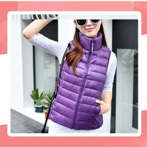 doudoune mauve femme