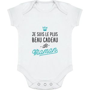 BODY body bébé | Cadeau imprimé en France | 100% coton | Le plus beau cadeau de maman
