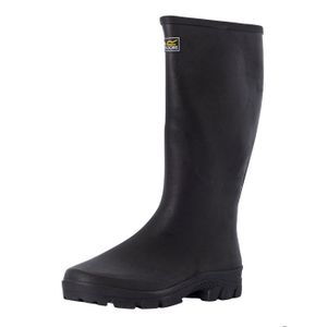 Spirale Bottes En Caoutchouc Stratos Pour Homme, Noir, 44 EU Schmal