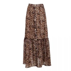 jupe leopard femme
