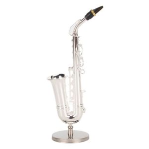 Labymos – Mini Saxophone de poche noir, petit Saxophone Portable avec sac  de transport, Instrument à vent 