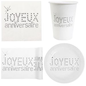 Decoration De Table Joyeux Anniversaire Cdiscount