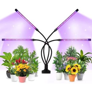 Eclairage horticole Trayvespace Lampe Horticole Led, Nouvelle 80 LEDs 