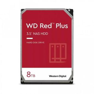 DISQUE DUR INTERNE Western Digital Drive Red Plus 8TB 3,5 inches CMR 