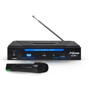MICROPHONE - ACCESSOIRE Système micro sans-fil VHF 204.800MHz - XSOUND XS-