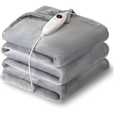 Couverture Chauffante électrique Pour Voiture 12V, Matière Peluche, Thermostat, Neuve