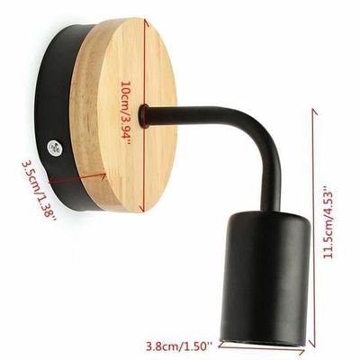 Petite Lampe Murale En Bois Lampe Murale Moderne Simple Lampe