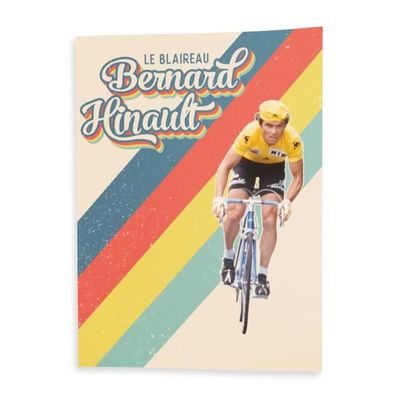 Affiche Poster Bernard Hinault Vintage Velo France Cyclisme Tour 31cm x 44cm Cdiscount Maison