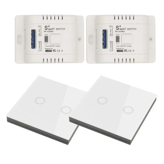 Module Interrupteur Tactile 8 Pièces - Gradation Lumière LED 5V-24V - Commande Tactile Et Variation - Pour DIY éclairage