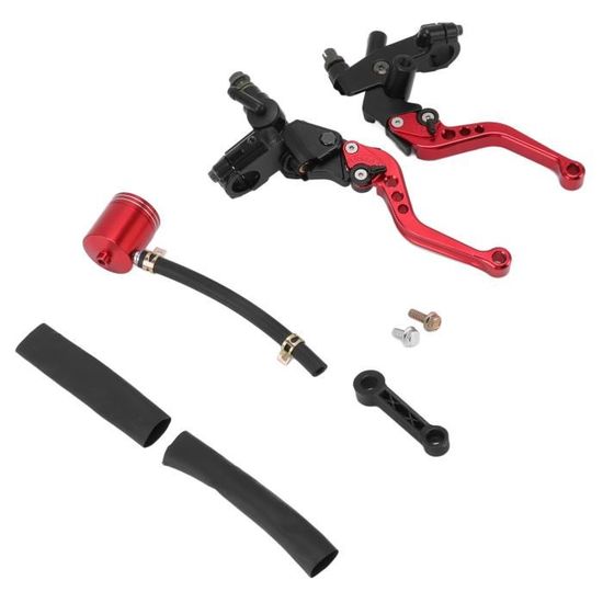 Leviers De Frein Et Embrayage Extensibles Pliables Pour Kawasaki Z900SE 2022-2024 - Rouge