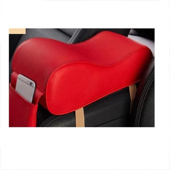 Coussin D'accoudoir Central Universel En Cuir PU - Confort Et Rangement Pour Voiture, Bureau, Maison