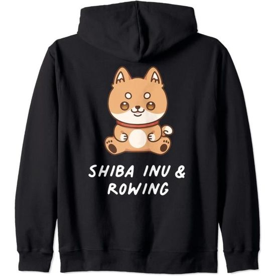 Sweat à Capuche Shiba Inu Mama - Cadeau Drôle Pour Amoureux Des Chiens Shiba