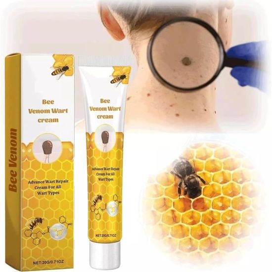 Crème de traitement pour la peau, 20g, venin d