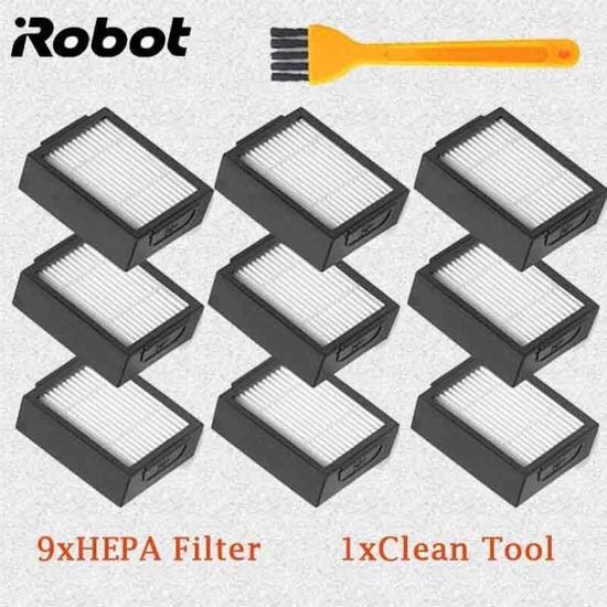 Acheter Brosse principale + filtre + brosse latérale à haute fibre pour aspirateur  Robot iRobot Roomba i7 E5 E6 série I, pièces de rechange