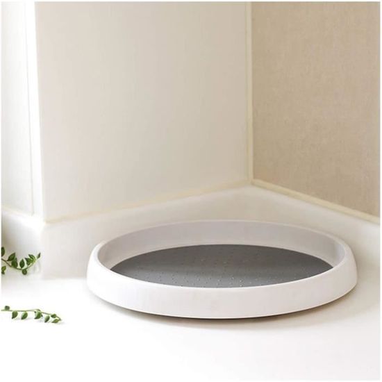 Lazy Susan Lot De 4 Plateaux Tournants Antidérapants Pour Armoire Pour