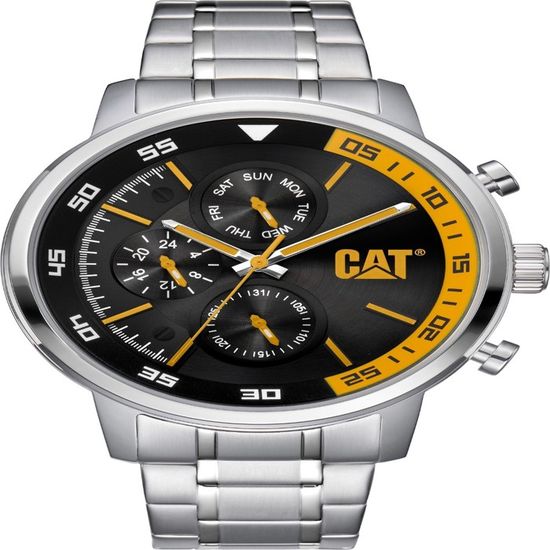 Montre Watch 46 mm Caterpillar Bracelet Acier inoxydable