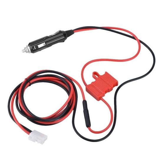 Câble Allume-cigare 12V/24V Pour Réfrigérateur De Voiture - 1.8 M, Cuivre Sans Oxygène, économie D'énergie