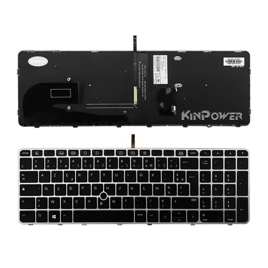 Clavier AZERTY Français Rétroéclairé Pour HP Elitebook 850 G7 G8 - Neuf - Marque Kinpower