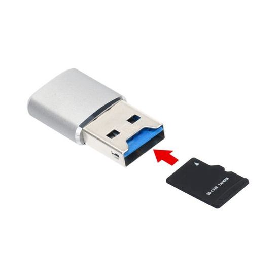 Lecteur de Carte TF USB 3,0 à Haute Vitesse de 5 go