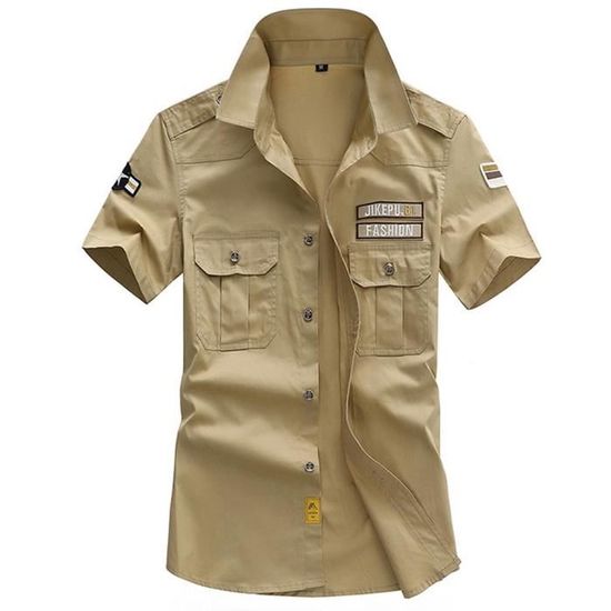 Chemise militaire femme grande taille cheap