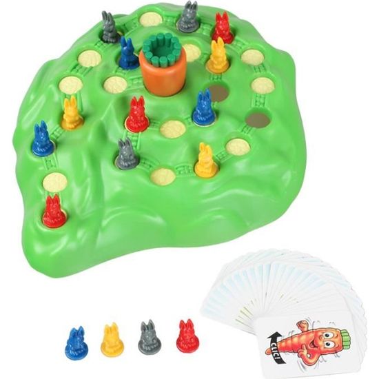 Funny Bunny Board Game Rabbit Trap Toy Set Éducatif ParentChild Puzzle