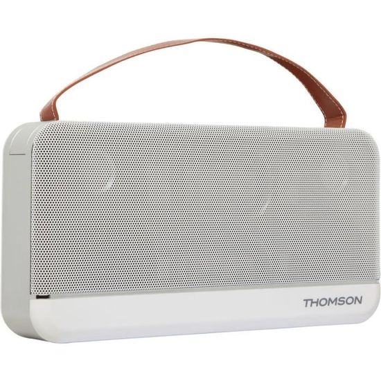 Enceinte Bluetooth THOMSON WS03 - Grande taille - Blanc