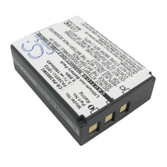 3.7V 1.6Ah Li-ion Battery For Toshiba Camileo X200 - Foto 9