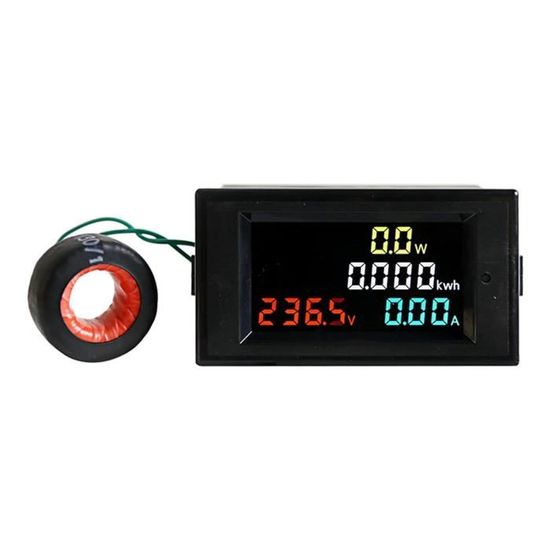 EJ.life Voltmètre CA Ampèremètre DM55-1 De Voltmètre D'énergie Domestique De Compteur De Tension EJ.life Voltmètre CA Ampèremètre DM55-1 De Voltmètre D'énergie Domestique De Compteur De Tension