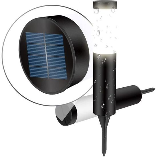Lampes solaires d'extérieur, spots solaires réglables pour l'extérieur