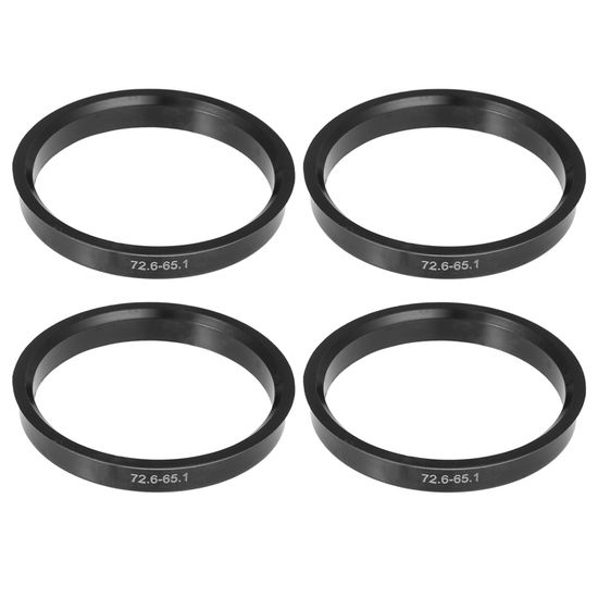 Jeu De 4 Bagues De Centrage Pour Roues - Dimensions 65.1mm / 67.1mm - Marque EDV Factory - Neuf