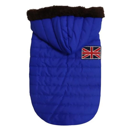 blue-XS -Hiver manteau pour animaux de compagnie vêtements pour chiens vêtements d'hiver chaud chien vêtements pour petits chiens