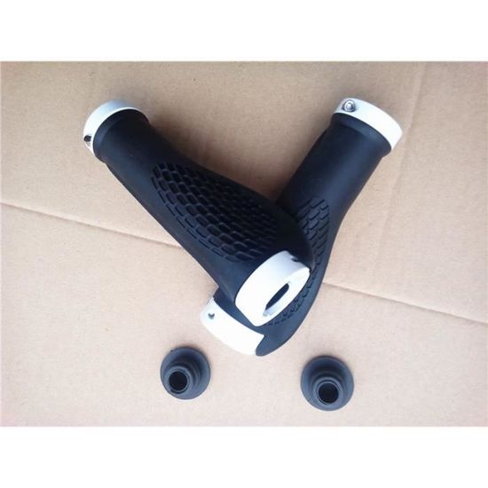 Poignées De Guidon Antidérapantes En Caoutchouc - 22 Mm - 5 Couleurs (Rose, Noir, Rouge, Bleu, Vert) - Pour Vélo Enfant Et Scooter - Paire