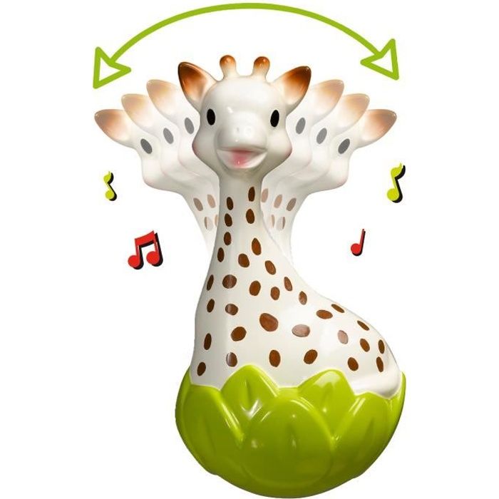 SOPHIE LA GIRAFE Jouet Culbuto