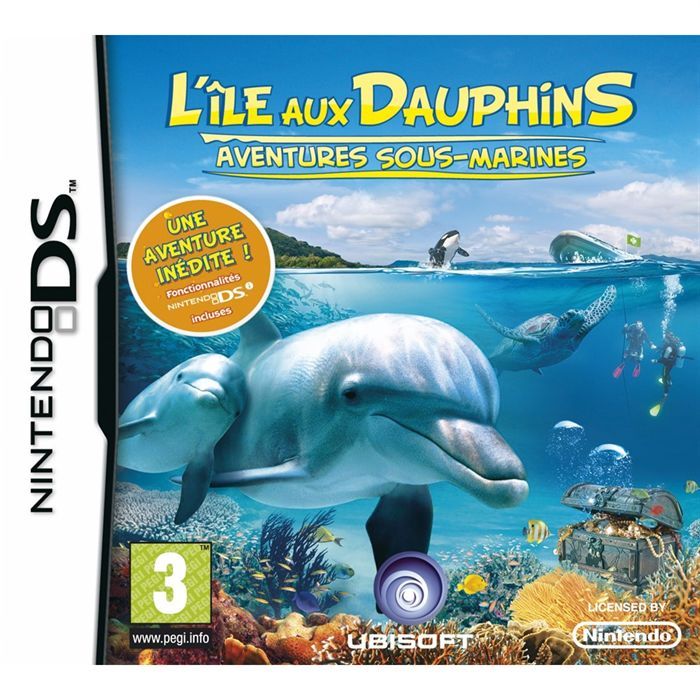'île Aux Dauphins Nintendo Ds - vue 2